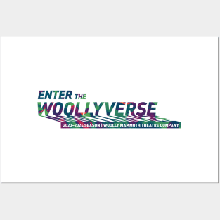 Woollyverse Logo Paint 10 Posters and Art